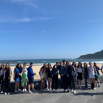 Photo : Bilbao pour les élèves de 3ème