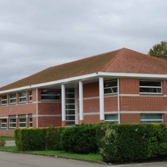 Vue extérieure des labos