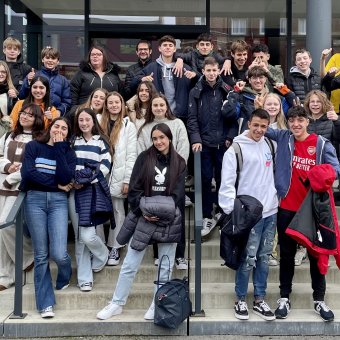 Photo : Un nouvel échange avec le collège Martin Luther King de Tenerife !